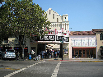 The old Borders store on University Ave.