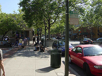 Downtown Palo Alto is a short walk from Alto Apartments.